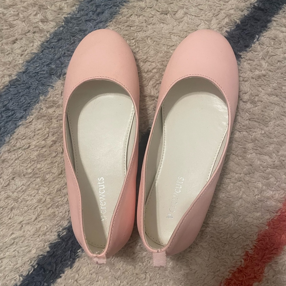 J. Crew Crewcuts Size 1 light pink ballet flats